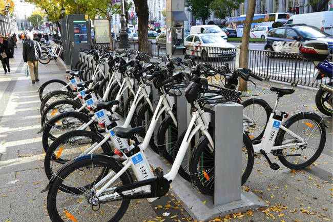 bikes in the city