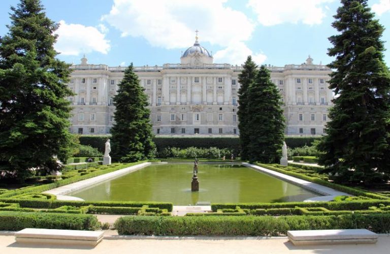 sabatini gardens in Madrid